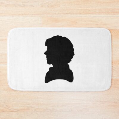 Sherlock Silhouette Bath Mat