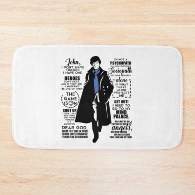 Quotes Bath Mat