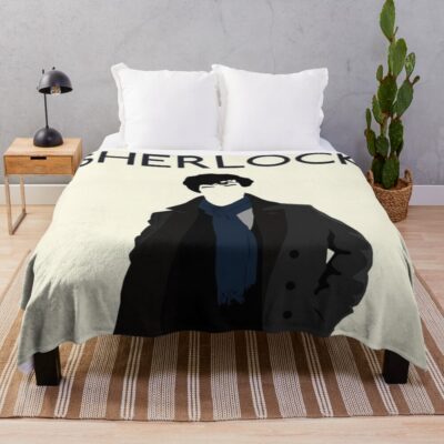 Sherlock Holmes Classic Throw Blanket