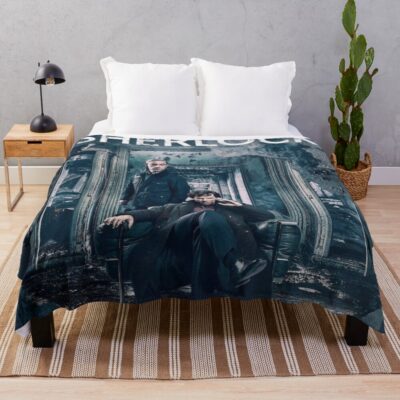 Bbc Sherlock Throw Blanket