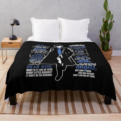 Quotes V2 0 Throw Blanket