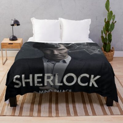 Hot Decor Sherlock Holmes Throw Blanket