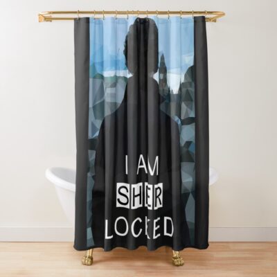 Sherlock Holmes Unique Shower Curtain