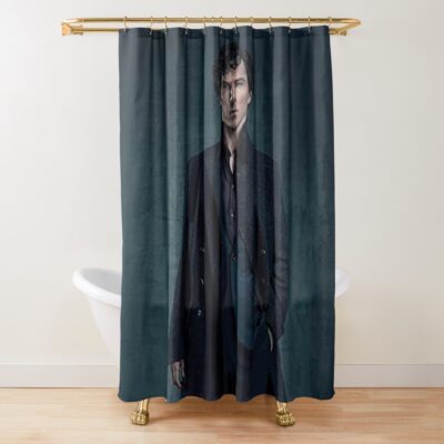 New Collection Sherlock Holmes Retro Shower Curtain