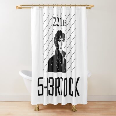 Sherlock Holmes Classic Shower Curtain