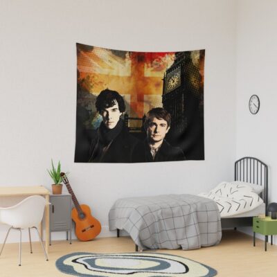 New Sherlock Holmes Retro Tapestry